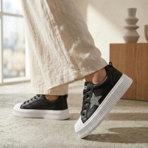 Black Starry Sneaker