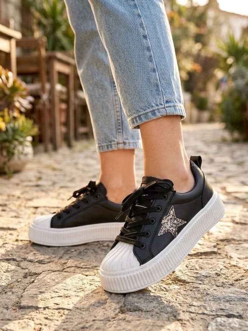 Black Starry Sneaker